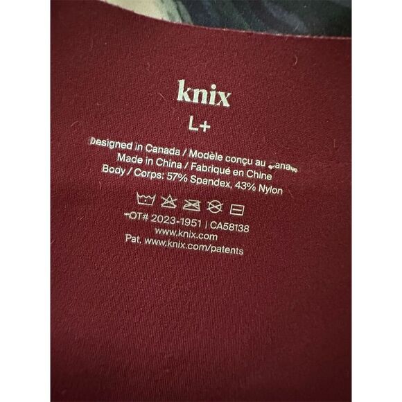 Knix Catalyst Sports Bra L High Support Multicolor Flow Motion - Picture 3 of 4